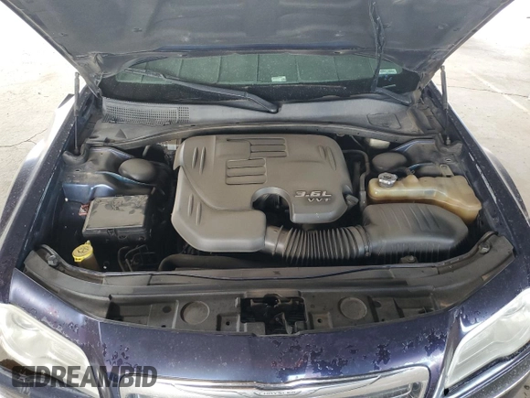 2014 Chrysler 300 with VIN 2C3CCAAGXEH376167, listed as a Copart auction lot 53480345 with 182,998 mi miles and Salvage Title. Bid and sale history available at DreamBid. Image 12.