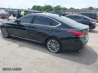 2016 Hyundai Genesis 3.8L with VIN KMHGN4JE6GU106694, listed as a IAAI auction lot 41865148 with 161,659 mi miles. Bid and sale history available at carsss.com. Image 3.
