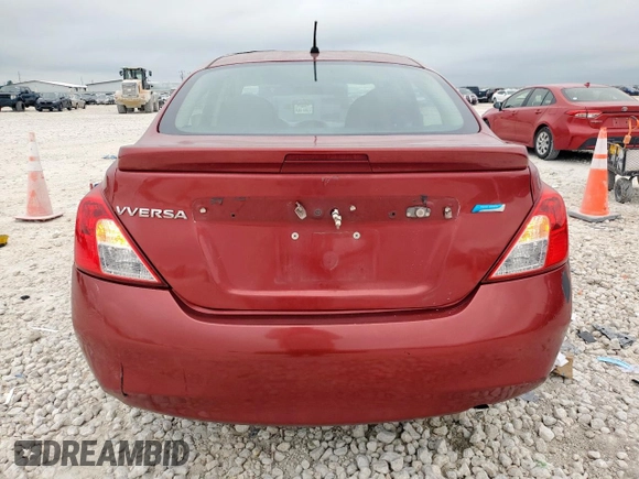 2016 Nissan Versa SV with VIN 3N1CN7AP6GL851450, listed as a Copart auction lot 59543325 with 135,747 mi miles and Salvage title. Bid and sale history available at DreamBid. Image 6.