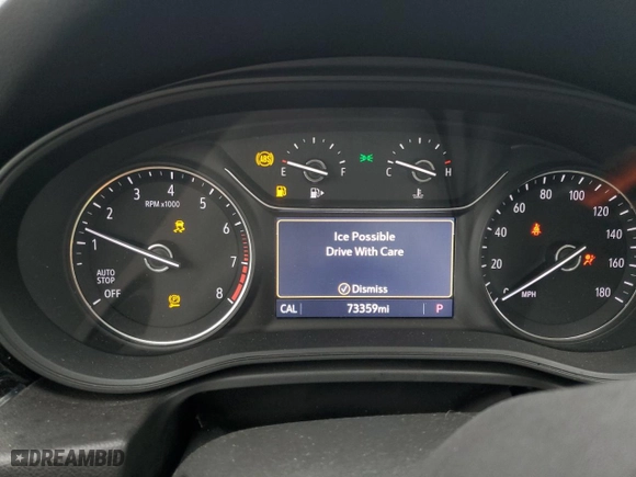 2019 Buick Regal TourX Essence with VIN W04GV8SX9K1039539, listed as a Copart auction lot 84595594 with 73,359 mi miles and Non Repairable. Bid and sale history available at carsss.com. Image 9.