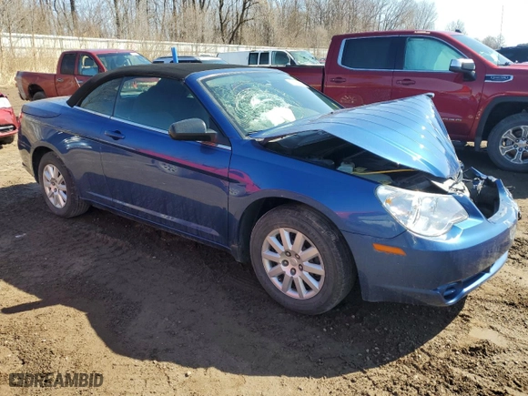 2009 Chrysler Sebring LX with VIN 1C3LC45BX9N572803, listed as a Copart auction lot 49727335 with 135,157 mi miles and Clean Title. Bid and sale history available at carsss.com. Image 4.