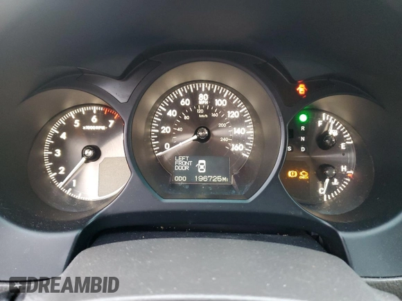 2006 Lexus GS 300 with VIN JTHCH96S160018887, listed as a Copart auction lot 86942974 with 196,725 mi miles and Non Repairable. Bid and sale history available at DreamBid. Image 9.