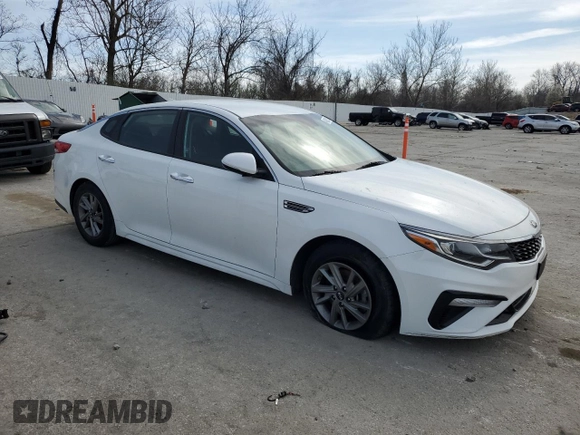 2019 Kia Optima LX with VIN 5XXGT4L33KG277956, listed as a Copart auction lot 49831305 with 28,212 mi miles and Salvage Title. Bid and sale history available at carsss.com. Image 4.