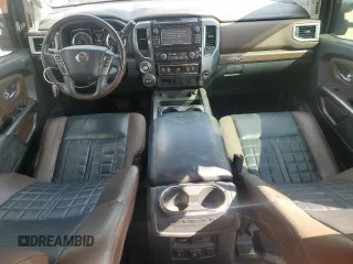 2017 Nissan Titan XD SV with VIN 1N6BA1F4XHN564059, listed as a Copart auction lot 73087834 with 112,320 mi miles and Salvage Title. Bid and sale history available at carsss.com. Image 8.