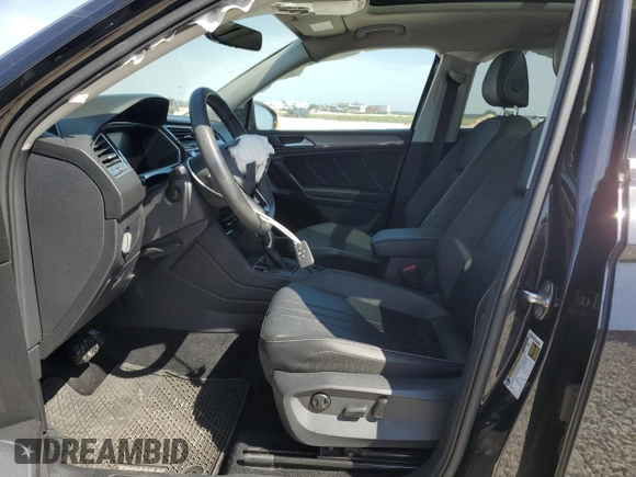 2022 Volkswagen Tiguan SE с VIN 3VV3B7AX8NM121859, выставлен на аукционе Copart как лот 53193415 с пробегом 24 559 миль миль и Списание • Salvage title. История ставок и продаж доступна на DreamBid. Изображение 7.