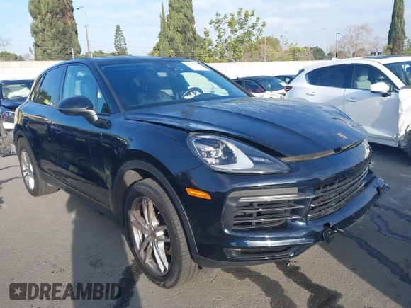 2020 Porsche Cayenne with VIN WP1AA2AY3LDA04136, listed as a IAAI auction lot 41713339 with 24,513 mi miles and . Bid and sale history available at DreamBid. Image 1.
