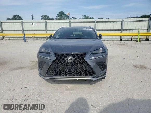 2021 Lexus NX 300 F Sport with VIN JTJSARDZ4M2237343, listed as a Copart auction lot 54105965 with 68,692 mi miles and Salvage title. Bid and sale history available at DreamBid. Image 14.