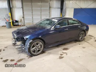 2019 Mercedes-Benz CLS with VIN WDD2J5KB7KA031427, listed as a Copart auction lot 75263124 with 80,592 mi miles and Salvage Title. Bid and sale history available at carsss.com. Image 1.
