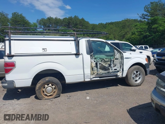 2013 Ford F-150 XL with VIN 1FTMF1CM5DKD84369, listed as a IAAI auction lot 42185654 with Not Provided miles and . Bid and sale history available at carsss.com. Image 12.
