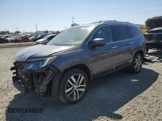 2018 Honda Pilot Elite with VIN 5FNYF6H01JB035108, listed as a Copart auction lot 56334025 with 63,898 mi miles and Salvage title. Bid and sale history available at DreamBid. Image 1.