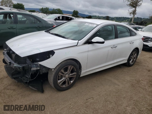 2018 Hyundai Sonata SEL with VIN 5NPE34AF5JH610276, listed as a Copart auction lot 51837455 with 102,295 mi miles and Salvage Title. Bid and sale history available at DreamBid. Image 1.