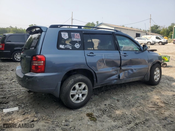 2003 Toyota Highlander with VIN JTEHF21AX30131473, listed as a Copart auction lot 67308264 with 0 mi miles and Salvage Title. Bid and sale history available at carsss.com. Image 3.