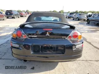 2003 Mitsubishi Eclipse GT with VIN 4A3AE55H03E144024, listed as a Copart auction lot 67062614 with 115,433 mi miles and Clean Title. Bid and sale history available at carsss.com. Image 6.