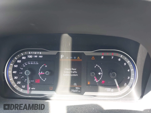 2022 Hyundai Tucson SEL with VIN 5NMJB3AEXNH144592, listed as a IAAI auction lot 42037487 with 75,651 mi miles and . Bid and sale history available at DreamBid. Image 7.