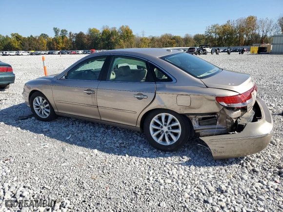 2008 Hyundai Azera Limited with VIN KMHFC46F48A295271, listed as a Copart auction lot 76299094 with 144,226 mi miles and Salvage Title. Bid and sale history available at carsss.com. Image 2.