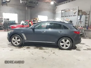 2010 Infiniti FX with VIN JN8AS1MW7AM853691, listed as a IAAI auction lot 41952368 with 198,659 mi miles. Bid and sale history available at carsss.com. Image 14.