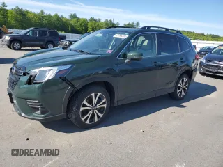 2023 Subaru Forester Limited с VIN JF2SKAPC5PH480736, выставлен на аукционе Copart как лот 57599355 с пробегом 11 091 миль миль и Чистый • Clean title. История ставок и продаж доступна на DreamBid. Изображение 1.