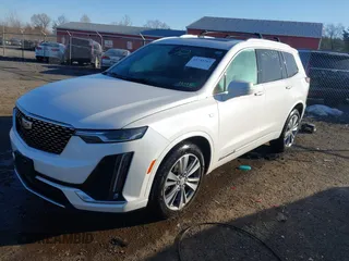 2020 Cadillac XT6 AWD Premium Luxury with VIN 1GYKPDRS1LZ123980, listed as a IAAI auction lot 41755263 with 98,560 mi miles and . Bid and sale history available at DreamBid. Image 2.
