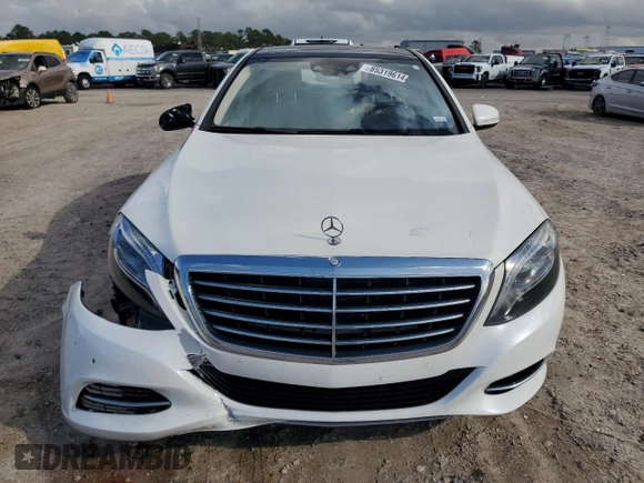 2017 Mercedes-Benz S 550e with VIN WDDUG6DB2HA316894, listed as a Copart auction lot 85319614 with 97,561 mi miles and Salvage Title. Bid and sale history available at DreamBid. Image 5.