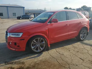 2016 Audi Q3 Prestige with VIN WA1FFCFS0GR005380, listed as a Copart auction lot 66805484 with 113,486 mi miles and Salvage title. Bid and sale history available at DreamBid. Image 1.