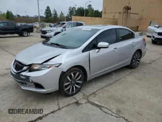 2015 Honda Civic EX-L z VIN 19XFB2F93FE213112, wystawiony jako Copart lot #51548335 z przebiegiem 143 741 mil mil oraz Szkoda całkowita • Salvage title. Historia ofert i sprzedaży dostępna na DreamBid. Obrazek 1.