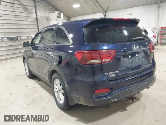 2020 Kia Sorento LX with VIN 5XYPGDA34LG686603, listed as a IAAI auction lot 41459507 with 79,364 mi miles. Bid and sale history available at carsss.com. Image 3.