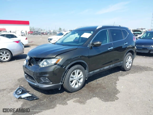 2015 Nissan Rogue S with VIN 5N1AT2MT9FC788825, listed as a IAAI auction lot 41900531 with 101,090 mi miles. Bid and sale history available at carsss.com. Image 18.