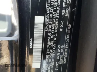 2009 Volvo S80 I6 Turbo с VIN YV1AH992091095229, выставлен на аукционе Copart как лот 53905235 с пробегом 92 131 миль миль и Списание • Salvage title. История ставок и продаж доступна на DreamBid. Изображение 12.