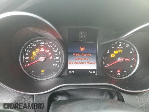 2016 Mercedes-Benz C 300 with VIN 55SWF4JB2GU121025, listed as a Copart auction lot 54318905 with Not Provided miles and Clean Title. Bid and sale history available at carsss.com. Image 9.