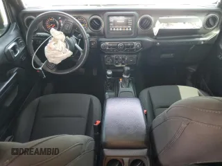 2020 Jeep Wrangler Unlimited Sport S z VIN 1C4HJXDG1LW340016, wystawiony jako Copart lot #56994965 z przebiegiem 38 259 mil mil oraz Szkoda całkowita • Salvage title. Historia ofert i sprzedaży dostępna na DreamBid. Obrazek 8.