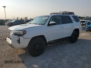 2021 Toyota 4Runner TRD Off Road with VIN JTEPU5JR0M5940221, listed as a Copart auction lot 58970665 with 50,051 mi miles and Salvage title. Bid and sale history available at DreamBid. Image 1.
