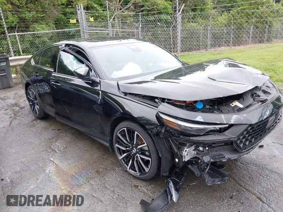 2024 Honda Accord Touring z VIN 1HGCY2F8XRA094072, wystawiony jako IAAI lot #42427587 z przebiegiem 20 206 mil mil oraz . Historia ofert i sprzedaży dostępna na DreamBid. Obrazek 1.