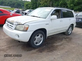 2004 Toyota Highlander z VIN JTEEP21A440022850, wystawiony jako IAAI lot #42478955 z przebiegiem Nie podano mil oraz . Historia ofert i sprzedaży dostępna na DreamBid. Obrazek 2.