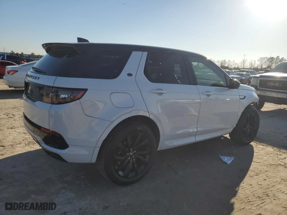 2020 Land Rover Discovery Sport SE R-Dynamic with VIN SALCL2FX1LH846589, listed as a Copart auction lot 47018165 with 64,561 mi miles and Salvage Title. Bid and sale history available at carsss.com. Image 3.