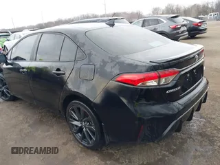 2023 Toyota Corolla SE with VIN 5YFS4MCE6PP160556, listed as a IAAI auction lot 41576922 with 55,318 mi miles and . Bid and sale history available at DreamBid. Image 3.