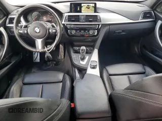 2018 BMW 3 Series 330i xDrive with VIN WBA8D9G59JNU69800, listed as a Copart auction lot 59544345 with 90,645 mi miles and Salvage title. Bid and sale history available at DreamBid. Image 8.