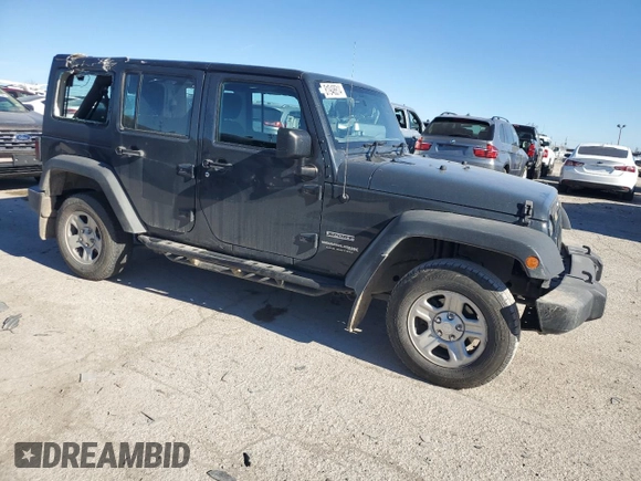 2018 Jeep Wrangler JK Unlimited Sport RHD with VIN 1C4BJWKG4JL872507, listed as a Copart auction lot 81948614 with 157,645 mi miles and Salvage Title. Bid and sale history available at carsss.com. Image 4.