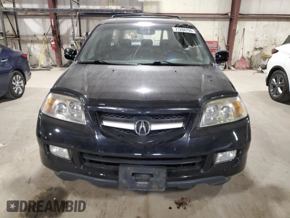 2005 Acura MDX Touring with VIN 2HNYD18945H551920, listed as a Copart auction lot 71288794 with 127,947 mi miles and Salvage Title. Bid and sale history available at carsss.com. Image 5.