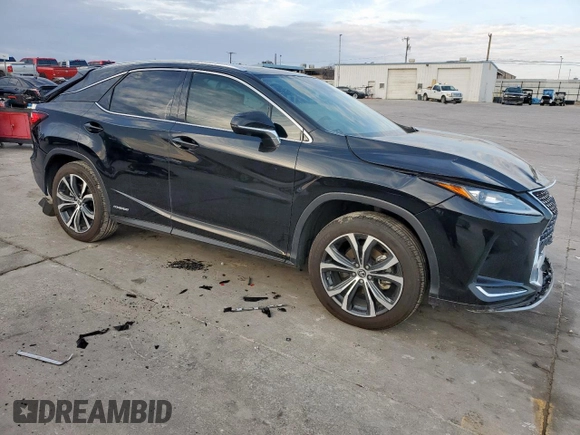 2020 Lexus RX with VIN 2T2HGMDA8LC050594, listed as a Copart auction lot 45374005 with 29,344 mi miles and Salvage Title. Bid and sale history available at carsss.com. Image 4.