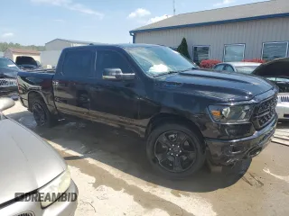 2022 Ram 1500 Big Horn with VIN 1C6RRFFG6NN283316, listed as a Copart auction lot 62419314 with 40,848 mi miles and Salvage Title. Bid and sale history available at carsss.com. Image 4.
