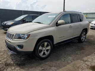2016 Jeep Compass High Altitude Edition with VIN 1C4NJDEB9GD764730, listed as a Copart auction lot 54743435 with 124,085 mi miles and Clean Title. Bid and sale history available at carsss.com. Image 1.