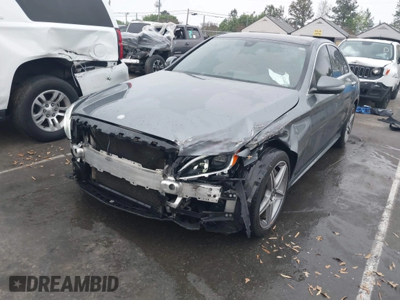 2017 Mercedes-Benz C 300 with VIN 55SWF4JB8HU230686, listed as a IAAI auction lot 41924402 with 102,989 mi miles and . Bid and sale history available at carsss.com. Image 6.