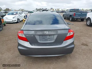 2012 Honda Civic Sdn LX with VIN 19XFB2F56CE376359, listed as a IAAI auction lot 41549725 with 1 mi miles. Bid and sale history available at carsss.com. Image 15.