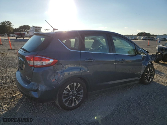 2018 Ford C-Max Hybrid Titanium with VIN 1FADP5DU0JL100225, listed as a Copart auction lot 83210564 with 60,866 mi miles and Salvage Title. Bid and sale history available at carsss.com. Image 3.