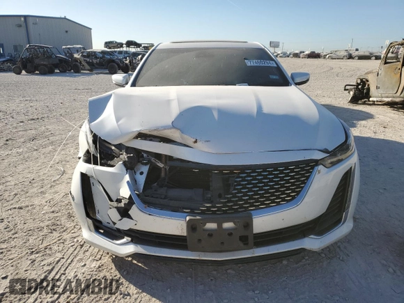 2021 Cadillac CT5 Premium Luxury с VIN 1G6DN5RK4M0146799, выставлен на аукционе Copart как лот 77460294 с пробегом 85 451 миль миль и Списание • Salvage title. История ставок и продаж доступна на DreamBid. Изображение 5.