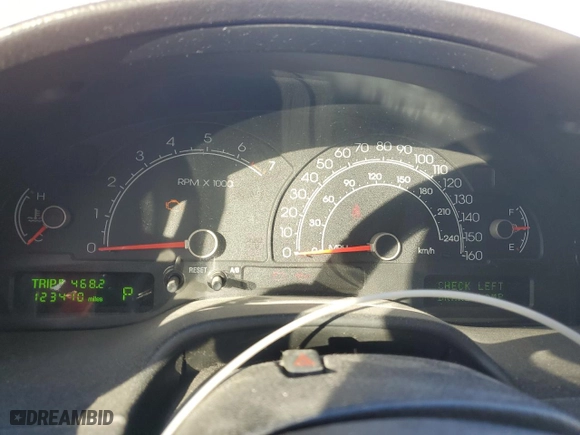 2004 Lincoln LS with VIN 1LNHM87A34Y643451, listed as a Copart auction lot 87735315 with 123,410 mi miles and Salvage Title. Bid and sale history available at carsss.com. Image 9.