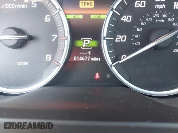 2020 Acura TLX w/Technology Pkg with VIN 19UUB1F52LA012185, listed as a IAAI auction lot 41942957 with 14,677 mi miles. Bid and sale history available at carsss.com. Image 15.