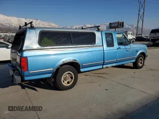1993 Ford F-150 with VIN 1FTEX15N6PKB47692, listed as a Copart auction lot 43487355 with 129,417 mi miles and Salvage Title. Bid and sale history available at carsss.com. Image 3.