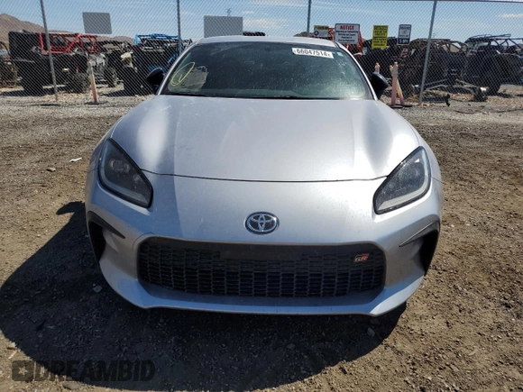 2022 Toyota GR86 Premium with VIN JF1ZNBE1XN9755929, listed as a Copart auction lot 66047514 with 19,749 mi miles and Salvage Title. Bid and sale history available at carsss.com. Image 5.