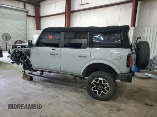 2021 Ford Bronco с VIN 1FMEE5BP2MLA78441, выставлен на аукционе Copart как лот 80878314 с пробегом 42 136 миль миль и Списание • Salvage title. История ставок и продаж доступна на DreamBid. Изображение 2.
